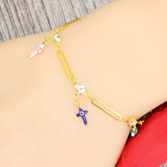 "Trendy Handmade Bracelet – A Stylish Gift for Women & Girls, MAR091398 - Picture 6 of 10